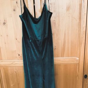 Forever 21 Hunter Green Jumpsuit